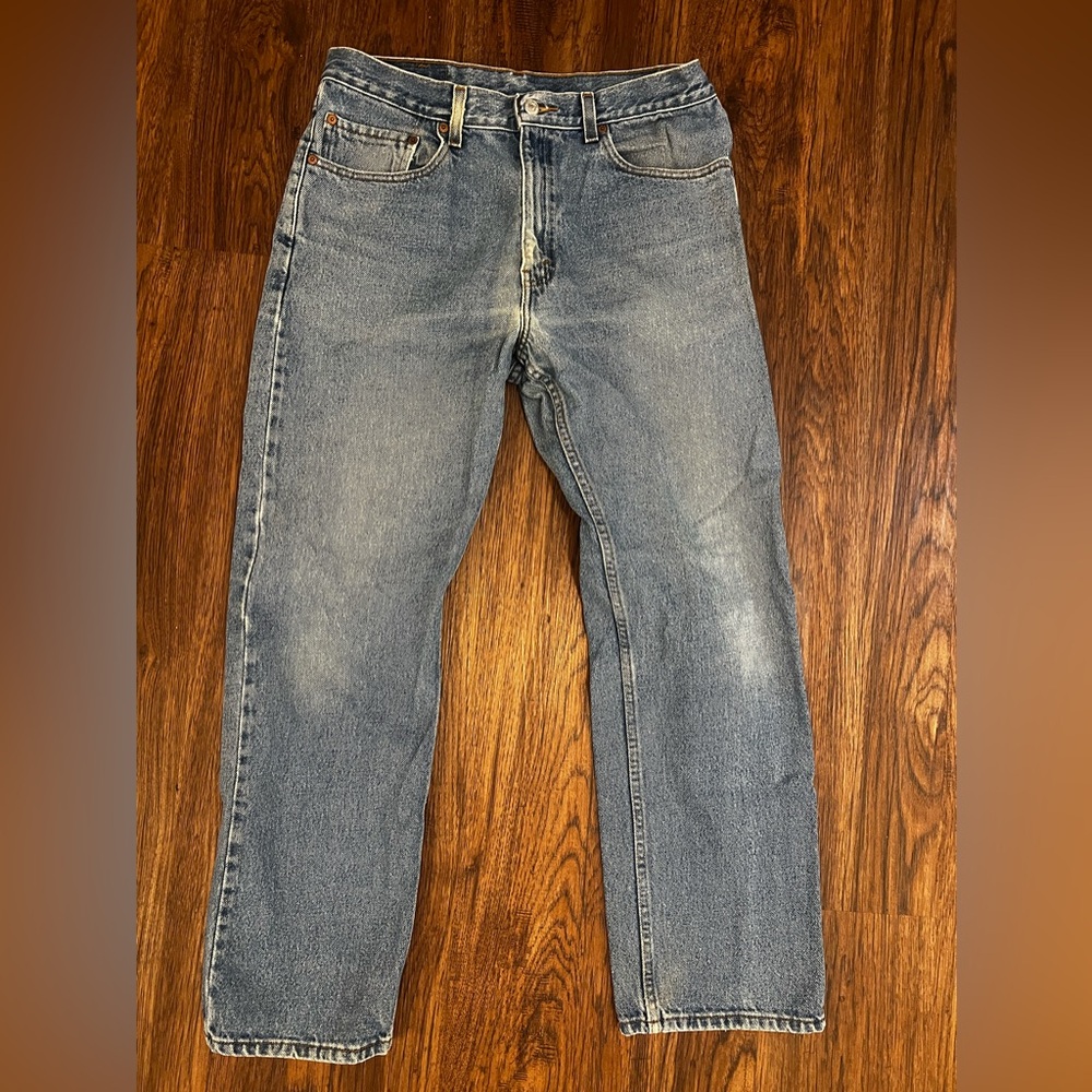 Levi's Men's Relaxed Jeans - Light Blue Denim